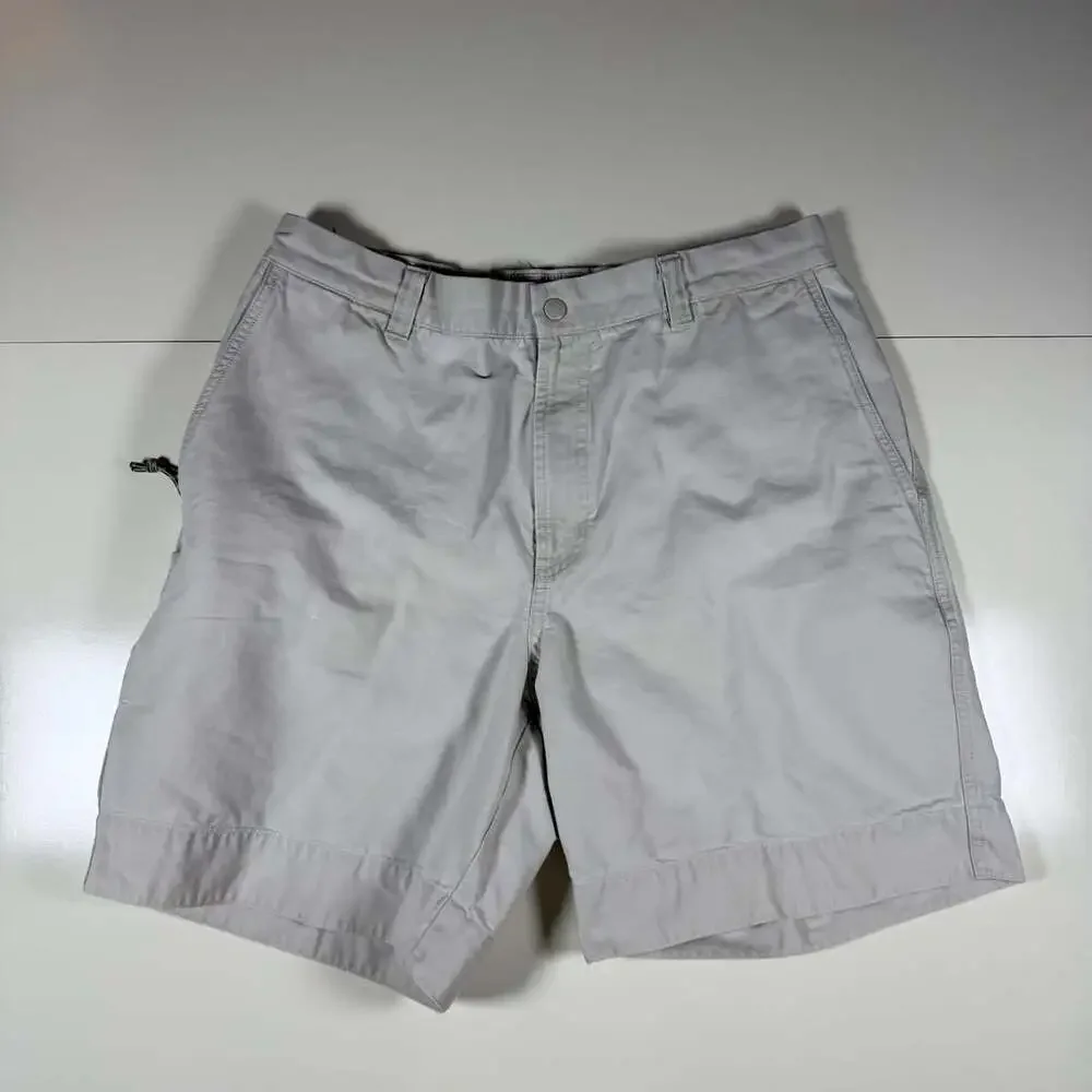 Columbia Sportswear Men's Beige Cotton Cargo Shorts Size 34